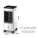 10L Paak Kodune Vee Mobiilne Kaasaskantav Konditsioneer Ventilaator Niisutaja Jahuti, Unetaimer, 220V 65W, Magamistuba Elutuba kontor no remote