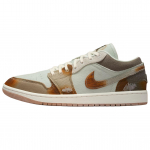Air Jordan 1 Low Sail Light Bone Meeste Tossud Pruun Mitmev&auml;rviline IM6664991 37.5