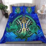 Hibiski Lilleline Tekikott H&otilde;imude Pol&uuml;neesia Kilpkonna Voodipesukomplekt &Uuml;hekohaline Kahekohaline Kuningas Mikrokiust Plumeeria Hawaii Tekikott EU single(135x200cm)