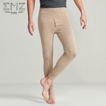 EMZ Men's Thickened Thermal Stretch Wool Leggings XL
