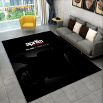 HD Aprilia Racing Mootorratta Logo Vaip Koduseks Elutoa Magamistoa Diivani Uksemati Kaunistuseks, Lasteala Vaip Libisemisvastane P&otilde;randamatt 3D 70x100cm