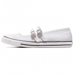 Converse Chuck Taylor All Star Dainty Mary Jane Moodne Mitmek&uuml;lgne Vastupidav Kerge Madala s&auml;&auml;rega L&otilde;uendkingad Naiste toss Valge A11552C 37.5