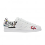 adidas Superstar 'White Comic' GW5782 Meeste Jalan&otilde;ud EU 35.5 valge