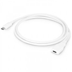 USB-C kaabel - Urban Factory - TCE01UF - 1m - Valge - Andmeedastus - USB-C emane