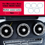 Teemantkleebis Mercedes Benz C/GLC klassi W205 X253 2016- interj&ouml;&ouml;ri modifikatsiooniga teemantautokleebised autole Water cup 1 PC