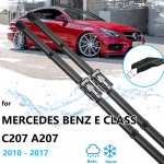 2x Mercedes Benz E-klassi C207 A207 2010~2017 jaoks Eesmised Talvised Kojameeste Labad Kummist L&otilde;ikur Akna Puhastusharjad Auto LHD