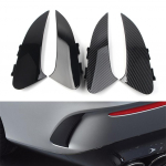 2tk Auto tagumise p&otilde;rkeraua jaoturi spoiler Canard &otilde;huventiili jaoks Mercedes Benz CLA klass C118 AMG Sport CLA200 Glossy Black