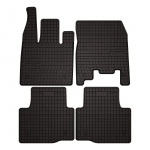 Dywaniki samochodowe gumowe do: Jaguar I-Pace SUV (z gaśnicą po stronie pasażera) (2019-) - czarne, dopasowane