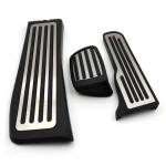 CAR pedals suitable for Cadillac ATSL modification, accelerator, brake, rest area, anti-skid pedal accessories 3 PC