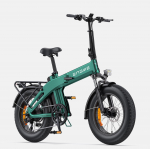 ENGWE EP-2 3.0 BOOST Kokkupandav Elektriline Jalgratas 500W Mootor 48V13.5Ah Aku 20*4 Tolli Maastikuratas Paksud Rehvid 150Kg Teepe 120KM Koormus E-Maastikuratas roheline