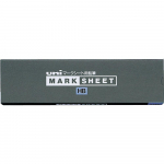 Mitsubishi Pencil Uni Mark Sheet UMSHB pliiatsid, HB, 12-pakk, must