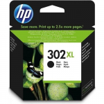 HP 302XL Cartouche d'encre noire grande capacit&eacute; authentique (F6U68AE) pour HP DeskJet 2130/3630 et HP OfficeJet 3830
