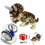 Jurassic World Ehitusklotsid Dinosaurusfiguurid Klotsid P&auml;&auml;semisg&uuml;rosf&auml;&auml;riga Tyrannosaurus Indominus I-Rex Montaaž Laste M&auml;nguasjad