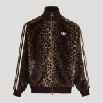 Adidas Originals S&uuml;gis/Talv 25 JQD TT Treeningjakk Leopard Vabaaja Jakk KU9407 Aasia Suurus EU S mitmev&auml;rviline
