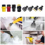 Aurupuhasti tarvikukomplekt 8 osa Karcher SC1 SC2 SC3 SC4 SC5 jaoks Sisaldab nailonist ja vasest harjasid ning puhastusotsikuid China Mainland