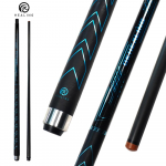 OKHEALING S&uuml;sinikkiust Piljardikepi pulk (Must Tehnoloogia Madala Deflektsiooniga Pro Taper Piljardikepikas 12,4 mm Otsik, Uni-loc &Uuml;hendus 147cm, M&auml;ngukepikas) 12.9mm