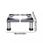 Raskeveokite Pesumasina Alus Universaalne Roostevabast Terasest Pesumasina Kuivati Alus Pesumasina T&otilde;steseade 4 Tugeva Jalaga Pesupesumasina Pjedestaal