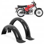 Garde-boue avant + arri&egrave;re compatible avec Simson S50 / S51 / S70 garde boue Fender Craftride noir