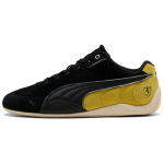 Scuderia Ferrari x Puma Speedcat Black Speed Yellow Warm White Men Sneakers Warm-White------Details 309125-01 44.5 black