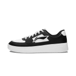 Li Ning January 1.0 Abrasion Resistant Lightweight Breathable Height Increasing Low top Skateboard Shoes Men's Black AGCV493-6 41