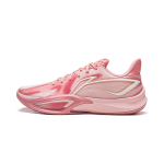 Li Ning Cushioning Slip Resistant Abrasion Resistant Breathable Rebound Grip Low top Basketball Shoes Men's Pink ABAW007-2 45