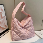 Ostukott Puuvillane tepitud trendikas Crossbody kott Suure mahutavusega moodne &uuml;hev&auml;rviline k&auml;ekott naistele puhkusereisidele