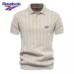 Reebok 2026 Kevad/Suvi Tikand Uus Meeste Villane Polo Kampsun Kootud S&auml;rk L&uuml;hikeste Varrukatega Kraega Meeste T-s&auml;rk Top S