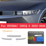 HYUNDAI IONIQ 5 jaoks (2024-2025)Tagumine esituli Auto stiilikleebis Esitulede TPU suitsumustaks v&auml;rvitud tagatulede kaitsekile tarvik Headlight T