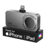 MILESEEY TR256i termokaamera iOS-ile (iPhone 15 ja uuemad USB-C-ga), 512&times;384 Super Resolutsiooniga Infrapunakaamera, iPad Termokaamera IOS Lightning
