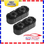 2pcs 15092802 Exhaust Muffler Hanger ulator for chevy Yukon Savana Sierra 1500 2500 3500 HD Cadillac Escalade
