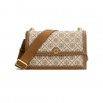 Tory Burch T Monogram L&otilde;uendist Crossbody Kott Naiste kotid Sarapuu-Pruun 81863-371 Basic Set (Bag+Dust Bag)