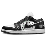 Jordan Air Jordan 1 Kulumiskindel Libisemiskindel Madal Vintage Korvpallijalatsid Naiste Must Valge DC0774-101(Meeskond181-) 36