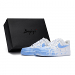 Nike Air Force 1 811 Tootmine, Surfi&uuml;ritus, Eriline kingakarp Madalad rula kingad Meeste Valge Sinine CW2288-111(Team80-S-BOX) 42.5