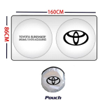 2026 Uus Toyota autoklaasi p&auml;ikesekate P&auml;ikesesirm UV-kaitse Tarvikud Toyota Corolla Camry rav4 Yaris hilux p jaoks white