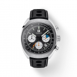 Tissot Nahkrihm must sihver Meeste moekell T124.427.16.051.00 must