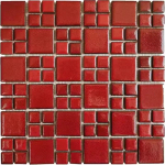 Mosaiik keraamilised plaadid elutuppa, k&ouml;&ouml;ki, r&otilde;dule, vannituppa, du&scaron;&scaron;i taustaseinale, kalatiigi ja veebasseini jaoks 30x30cm