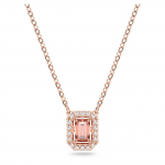 Swarovski Una Pulsiv S&uuml;da Millenia Kaheksakantne L&otilde;ige Roosa Kristalliga Kaelakee Naiste kaelakee 5614933 Box (Random Color)