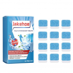 12 tk Tualetipuhastustabletti Tualetipoti puhastustabletid Eemaldavad uriiniplekke Mustuse Likvideerivad l&otilde;hna Deodorant Eemaldaja China Mainland