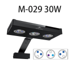 30W/40W LED-valgustuss&uuml;steem Puutetundlik juhtimine Korallriffi Akvaariumi Lamp T&auml;isspekter Nano Akvaariumi Valgusti Akvaariumi Merevesi gray