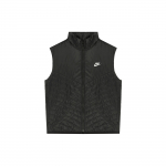 Nike &uuml;hev&auml;rviline k&otilde;rge kraega lukuga varrukateta vest meestele Vestid Must FB8202-011 L
