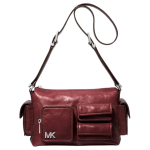 Michael Kors Dakota H&otilde;bedased Aksessuaarid Nahast Crossbody Kott Keskmine Naiste kotid Pruunikaspunane 30S5SM3L8Y-REDDISH-BROWN Basic Set (Bag+Dust Bag)