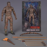NECA Predator 30. aastap&auml;ev džungli kohtumine Hollandi evakuatsioon Hollandi patrull Hollandi maskeering Hollandi Ko tegevuskujud with box punane