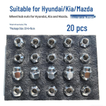 Hyundai Kia &Uuml;hilduv Rattapoldi Mutter 5295014140