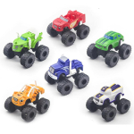6 tk V&otilde;idus&otilde;iduauto Blaze Ja Monster Masinad Miracle Crusher Veoauto M&auml;ngukomplektid S&otilde;iduk Auto Transformeeruv M&auml;ngukomplektid Parimad Kingitused Lastele black