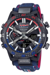 Edifice Kell Honda Racing Koost&ouml;&ouml;mudel Vastupidav Safiir Kolmev&auml;rviline [Casio] - - Bluetooth, P&auml;ikeseenergia, Klaas, ECB-2000HR-1AJR, Meeste,
