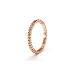 Van Cleef & Arpels Perlee kollektsioon V&auml;ike kuldne p&auml;rlis&otilde;rmus Naiste s&otilde;rmused Roosa kuld VCARN33000 Box,Warranty (2026),47