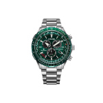 Citizen Eco-Drive seeria kahekordse nupuga k&auml;ekell Unisex-kellad Roheline CB5004-59W Regular Watch Box,Green Dial CB5004-59W