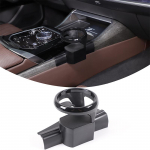 Must s&uuml;sinikteras BMW 7. seeriale G70 i7 2026-2026 Auto keskpaneeli joogitopsi hoidik Auto siseaksessuaarid must