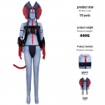 Avatar 3: Vulkaanijumalanna Tule ja Tuhaga Esituskost&uuml;&uuml;m Halloweeni & Lava Cosplay jaoks Adult 190