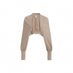 adidas Originals Naiste helekollane l&uuml;hike kootud bolero kampsun HC3822 38